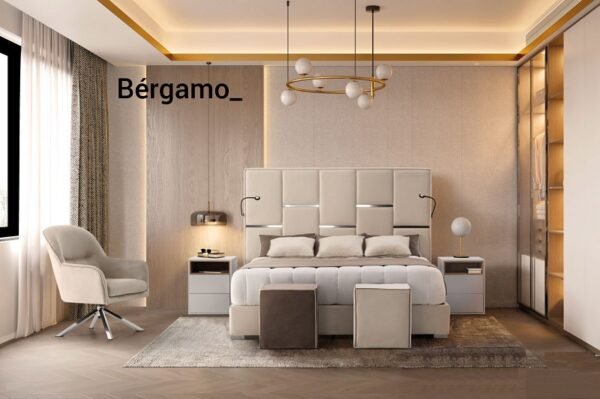 Cama estofada Him LD Bergamo