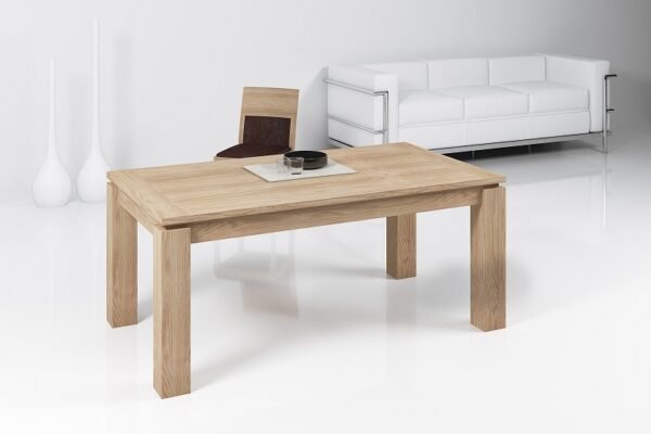 Mesa de sala Sillage tampo carvalho